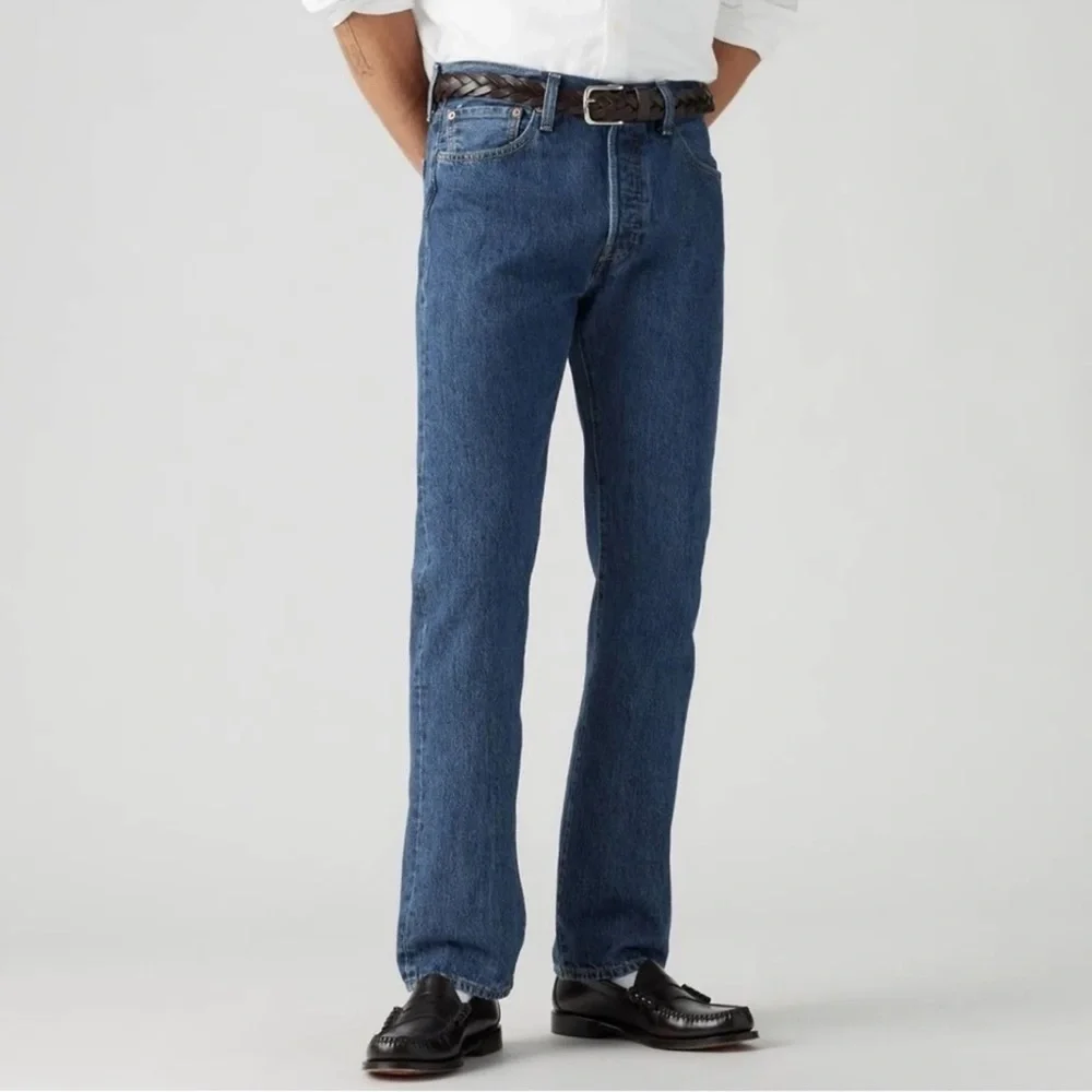 Levi’s 501 Original Fit Button Fly Jeans W34 L36 excellent like-new condition